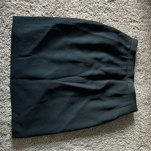 Black pencil skirt